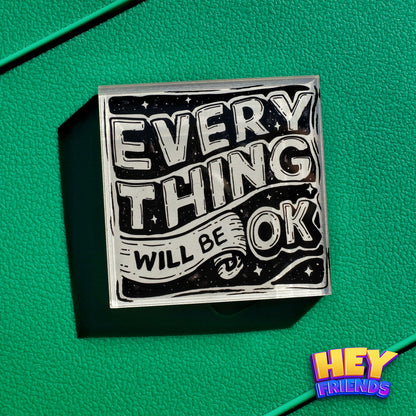 "Everything is OK" Refrigerator Magnet