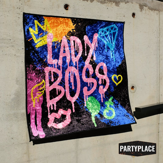 "Lady Boss" Decorative Carpet Wall Decor Mats/Rugs