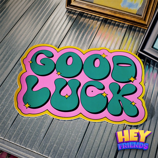 "Good Luck" Mouse Pad Mat