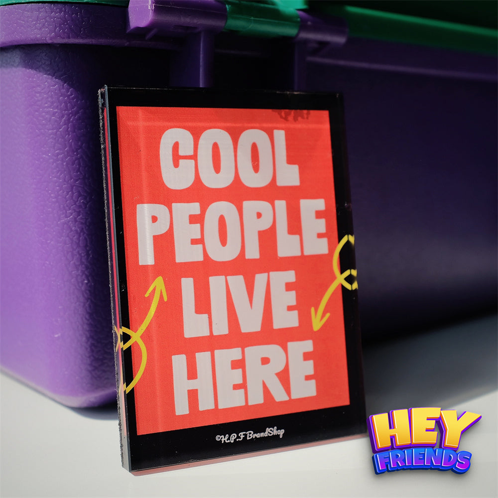 "Cool People" Refrigerator Magnets