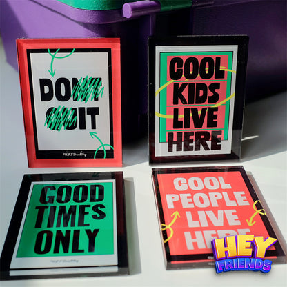 "Cool People" Refrigerator Magnets