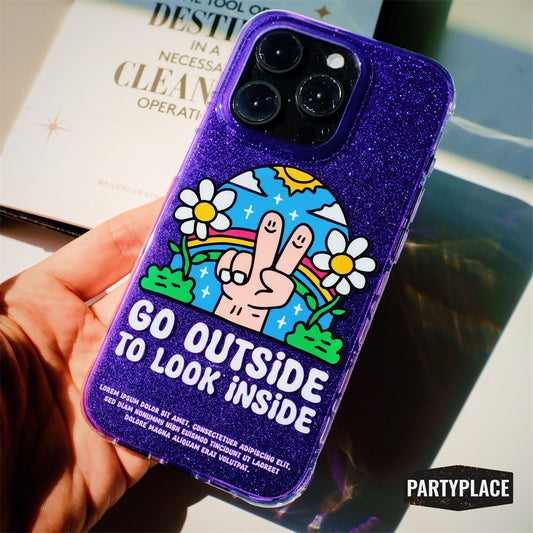 "Go Outside" Case for Iphone15 Series