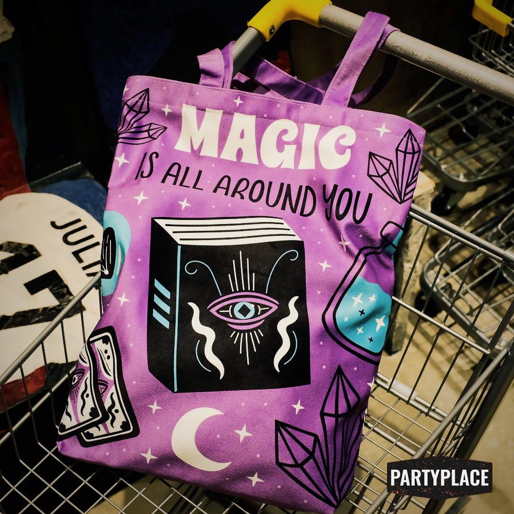 "Magic Around" Tote Bag Canvas Bag